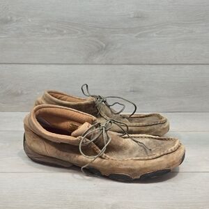 Twisted X Men's Moccasin Leathers Casual Shoes Boots Sz 10.5